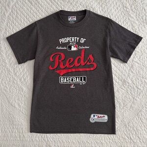 NWOT Majestic MLB Authentic Collection Cincinnati Reds Baseball Tee T-Shirt